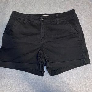 Kohls black khaki shorts